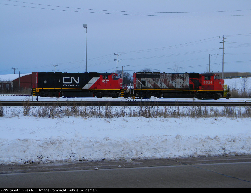 Two CN Wide Cabs